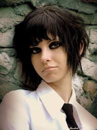 Punk textured hair with long bangs. 56 Punk Hairstyles To Help You Stand Out From The Crowd