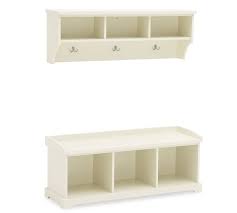 Find new entryway bench benches for your home at joss & main. Samantha Entryway Bench Shelf Antique White Pottery Barn