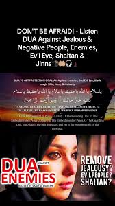 Powerful DUA Against Negative Energy & Evil Forces