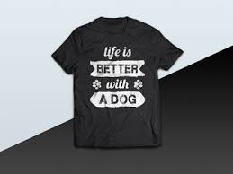 Life is good dog shirt. Tee Beat Dribbble