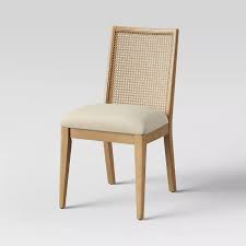 Corella Cane And Wood Dining Chair Opalhouse In 2020 Target Dining Chairs Dining Chairs Woven Dining Chairs