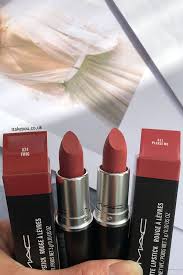 Mac Lipstick In Shades Twig And Please Me