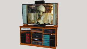 Stereo racks are usually spacious, but it depends on the design. Flat Screen Tv Stand Component Stereo Rack 3d Warehouse