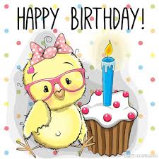 Pin By Molochita On Cute Cartoon Animals Happy Birthday Illustration Happy Birthday Chicken Happy Birthday Clip Art