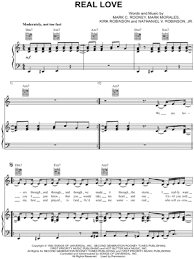 Jess glynne covers real love by mary j blige for trevor nelson on bbc radio 1xtra. Mary J Blige Real Love Sheet Music In A Minor Transposable Download Print Sku Mn0098858