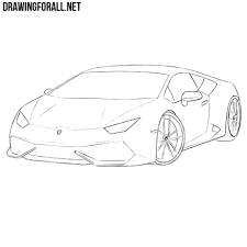 Sport Car Drawing Easy Dunia Belajar Just ordered a few fancy car models from @turbosquid for a pitch. sport car drawing easy dunia belajar