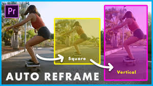 Kali ini saya share adobe premiere pro cc 2020 full version yang berfungsi sebagai editor video dengan berbagai feature yang powerfull. New Premiere Pro 2020 Effect How To Auto Reframe Video To Any Size Youtube