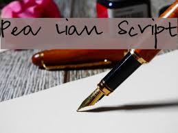 License terms are not included in this font file. Pea Lian Script Font Ffonts Net
