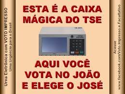 Para quem acha que o contexto é só algo trivial; Eu Quero Meu Voto Impresso Posts Facebook