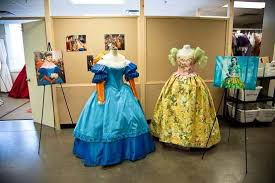 Lily Collins Mirror Mirror Snow White Blue Wedding Dress And Yellow Dress Costume Design Fantasy Dress Fantasy Gowns