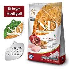 n d dusuk tahilli tavuklu narli orta irk yavru kopek mamasi 12 kg kunye hediyeli food delicious nutrition