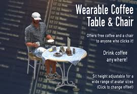 We did not find results for: Second Life Marketplace Wearable Coffee Table Chair