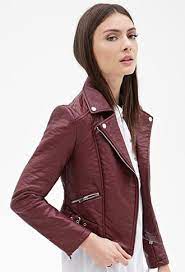 Zippered Faux Leather Moto Jacket Forever 21 2000060148 Womens Moto Jacket Faux Leather Moto Jacket Fashion