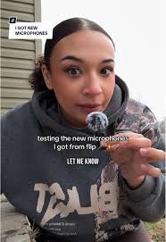 testing the microphones I got from flip 🎤💚✨ #fypシ