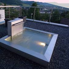 Edelstahl Gartenmobel Outdoor Gartenliege Gartenbank Etc Wasserbecken Garten Wasserbrunnen Garten Rustikale Terrasse