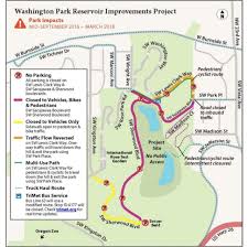 Stop and smell the roses at a portland rose garden, like the international rose test garden. Washington Park Reservoir Project Will Close Popular Biking Routes