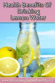 health benefits of drinking lemon water before bed drinking lemon water lemon water before bed lemon water