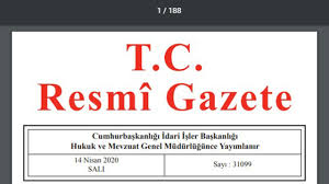 Günlük olarak yayınlanan resmi gazete sayıları, vatandaşlar tarafından yakından takip ediliyor. Son Dakika Bugunku Resmi Gazete 6 Agustos 2021 Tarihli Resmi Gazete Sonhaberler