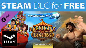 That's right, three new tables inspired by solo: Steam Dlc For Free Pinball Fx3 Carnivals Legends Tables Epic Bundle