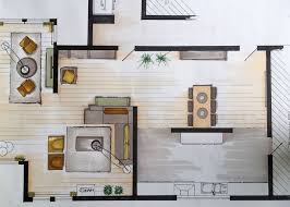 Cbi Bh 1 Interieurtekenen Interieurschets Plattegrond Architectuur Schets