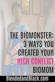 The Biomonster 3 Ways You Created Your High Conflict Bio Mom Bio Mom Step Mom Quotes Step Moms
