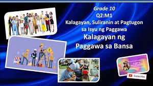 G10 Q2 P1 Kalagayan Ng Paggawa Sa Bansa Globalisasyon At 4 Na Haligi Para Sa Marangal Na Paggawa Youtube