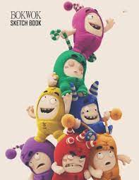 This oddbods compilation is honestly something really good for character study and a way to see how they differ on the simplest things. Sketch Book Oddbods Sketchbook 129 Pages Sketching Drawing And Creative Doodling Notebook To Draw And Journal 8 5 X 11 In Large By Not A Book