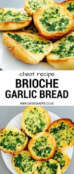 Homemade Garlic Bread With Brioche Rolls Recipe Homemade Garlic Bread Spaghetti Sides Dishes Side Dishes Easy