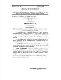 Emmanuel Tayari On Twitter Tanzania President Magufulijp Has Announced 28th October 2020 Polling Day As A Public Holiday This Will Allow All People To Exercise Their Constitution Rights To Vote Https T Co Bimytib0dx