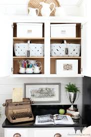 Building a kitchen counter height desk {lowe's creator idea}. How To Organize A Kitchen Desk