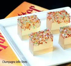 Champagne Jello Shots You Will Need 1 Baking Pan Suggested Size Is 13x9 1 Box Or 3 Ounces Of Jello In A Flavou Yummy Drinks Champagne Jello Shots Food