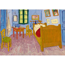 Huge sale on bedroom arles vincent van gogh now on. Puzzle Vincent Van Gogh Bedroom In Arles 1888 1000 Pieces Art By Bluebird Puzzle 60004