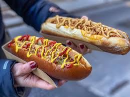 Noo York Les Hot Dogs Et Bagels Americains Bios Et Bons Pains A Hot Dog Bagels Recette Traditionnelle