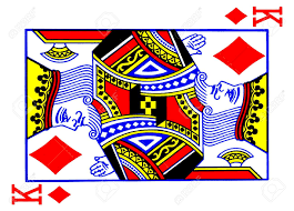 On the left side of the two you will lay cards out to the two instead of the ace and on the right side the run will end at the king. King Of Diamonds Playing Card Stock Photo Picture And Royalty Free Image Image 4879300