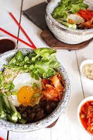 Breakfast Bibimbap Korean Breakfast Bowl Korean Breakfast Asian Breakfast Breakfast Bowls