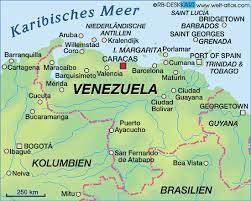 Venezuela, officially the bolivarian republic of venezuela (spanish: Karte Von Venezuela Land Staat Welt Atlas De