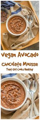 Vegan Avocado Chocolate Mousse Recipe In 2020 Healthy Dessert Recipes Easy Avocado Chocolate Mousse Healthy Dessert Recipes