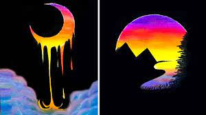 Even a newbie artist can master simple leaf shapes in a short period of time. 15 Easy Yet Cool Drawing Tricks Tutorial Drawing Youtube