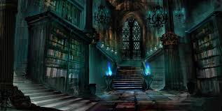 Arcane Library Calvin Chambers Library Art Fantasy Inspiration Ancient Library