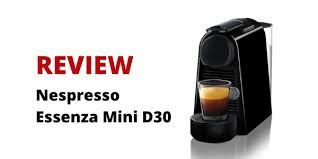 Small and lightweight, this coffee machine is easy to place around any home. Nespresso Essenza Mini D30 Espresso Machine Review