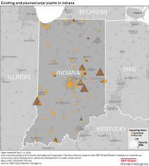 State of indiana and the seat of marion co. Developers Pitch 16 Gw Of Solar In Coal Fueled Indiana S P Global Market Intelligence
