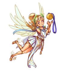 Winged Victory By Https Dreamerwhit Deviantart Com On Deviantart Winged Victory Overwatch Fan Art Mercy Overwatch