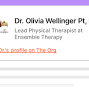 Profile Picture of Dr. Olivia Wellinger Pt, Dpt - Ensemble Therapy - The Orgon Google