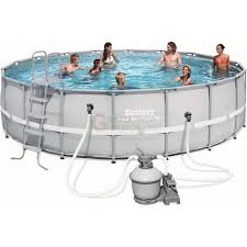 Bestway 56464 Swimming Pool With A Chassis Power Steel Frame Cm 549x132h