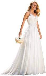 Wide range of wedding dresses, 70% off, 10000+ styles, more color, more size, order now! Wedding Dress For Bride 2020 Beach Vintage A Line Backless Boho Lace Summer Wedding Dresses Women Plus Size Wedding Dress At Amazon Women S Clothing Store