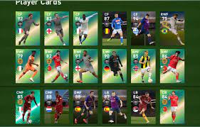 You can see potw, spanish league selection and club selections here : Anyone Knows These Players Max Rating Is There Anyone Worth To Train Please Give Your In Game Experience Pesmobile