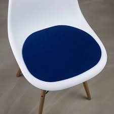 Get it as soon as fri, may 21. Felt Seat Pads Chair Pads Suitable For Eames Plastic Chair Armchair Dark Blue Leather Felt Bags Cases Sleeves Coasters Cuts Seat Mats Placemats