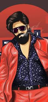 Yash fans are made some vectors. Rocky Kgf Wallpapers Wallpaper Cave