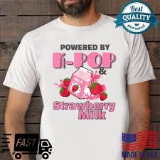 Addition of strawberry ice cream will give a very yummy milkshake. Kawaii Strawberry Milkshake Carton Korean Powered By Kpop Shirt