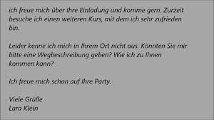 Savesave b1 brief schreiben for later. Deutsche Brief A1 A2 B1 Prufung 31 Einladungsbrief Youtube